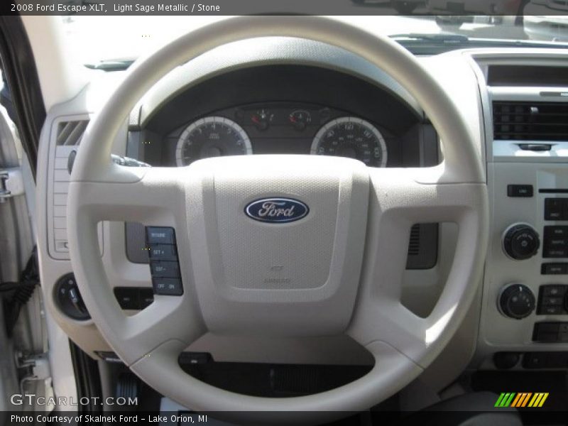 Light Sage Metallic / Stone 2008 Ford Escape XLT