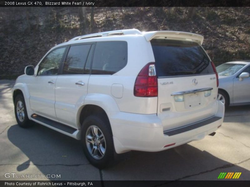 Blizzard White Pearl / Ivory 2008 Lexus GX 470