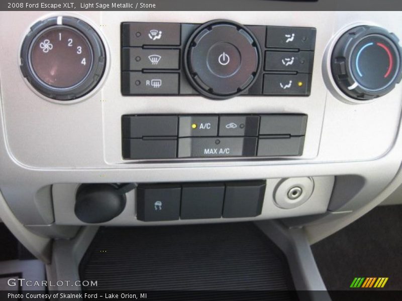 Light Sage Metallic / Stone 2008 Ford Escape XLT