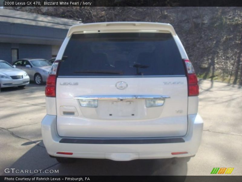 Blizzard White Pearl / Ivory 2008 Lexus GX 470