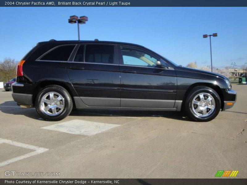 Brilliant Black Crystal Pearl / Light Taupe 2004 Chrysler Pacifica AWD