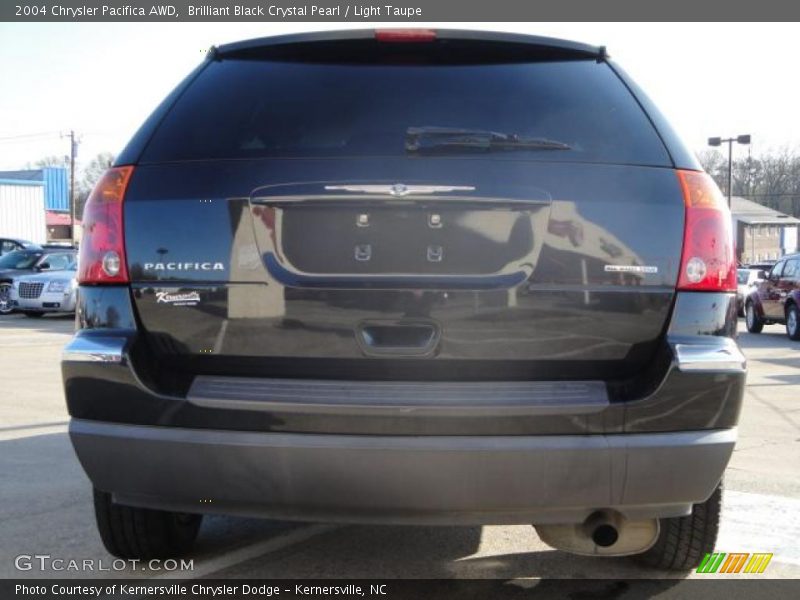 Brilliant Black Crystal Pearl / Light Taupe 2004 Chrysler Pacifica AWD