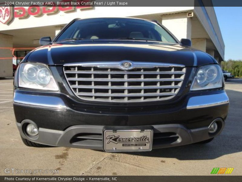 Brilliant Black Crystal Pearl / Light Taupe 2004 Chrysler Pacifica AWD