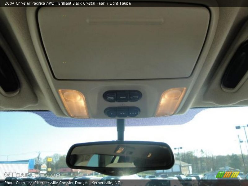 Brilliant Black Crystal Pearl / Light Taupe 2004 Chrysler Pacifica AWD