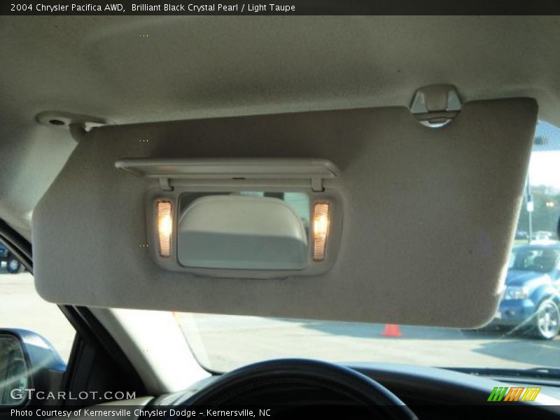 Brilliant Black Crystal Pearl / Light Taupe 2004 Chrysler Pacifica AWD