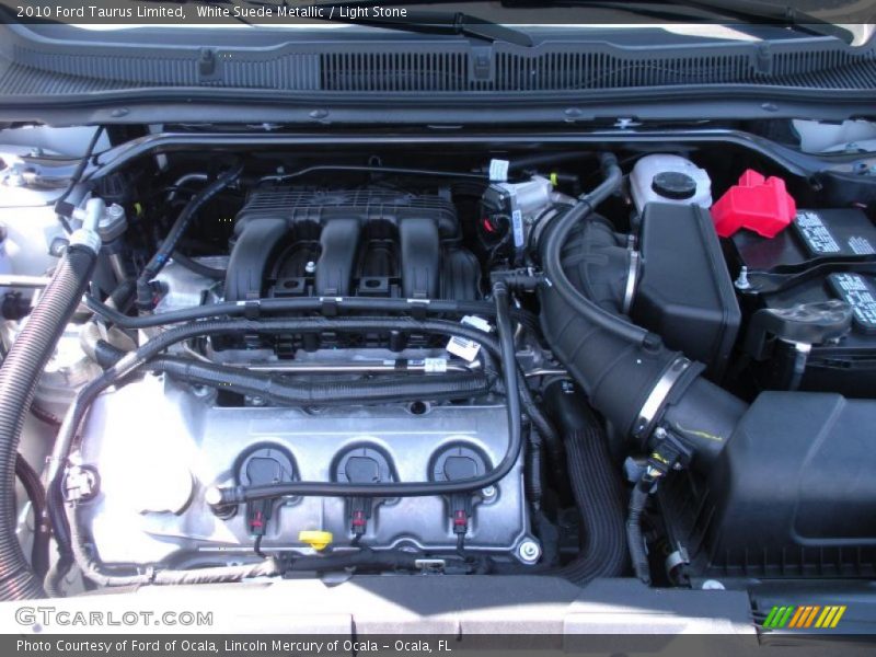 White Suede Metallic / Light Stone 2010 Ford Taurus Limited