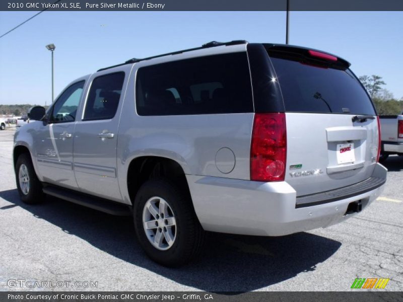 Pure Silver Metallic / Ebony 2010 GMC Yukon XL SLE