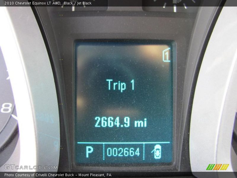 Black / Jet Black 2010 Chevrolet Equinox LT AWD