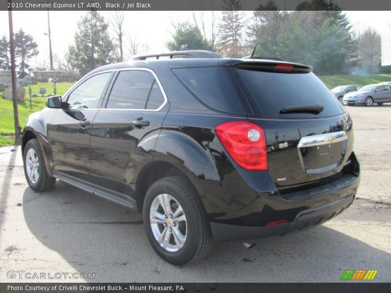Black / Jet Black 2010 Chevrolet Equinox LT AWD