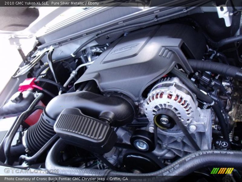 Pure Silver Metallic / Ebony 2010 GMC Yukon XL SLE