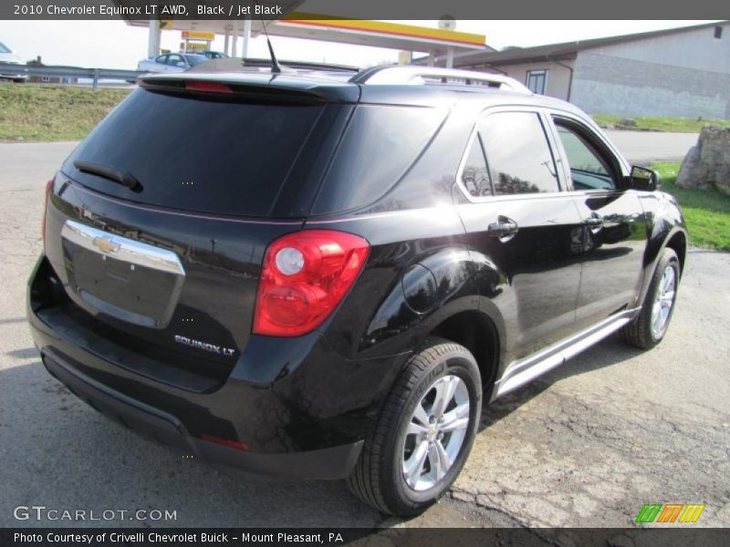Black / Jet Black 2010 Chevrolet Equinox LT AWD