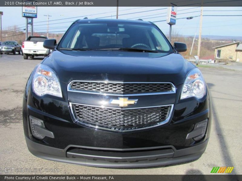 Black / Jet Black 2010 Chevrolet Equinox LT AWD