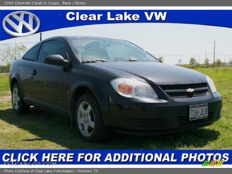 Black / Ebony 2006 Chevrolet Cobalt LS Coupe