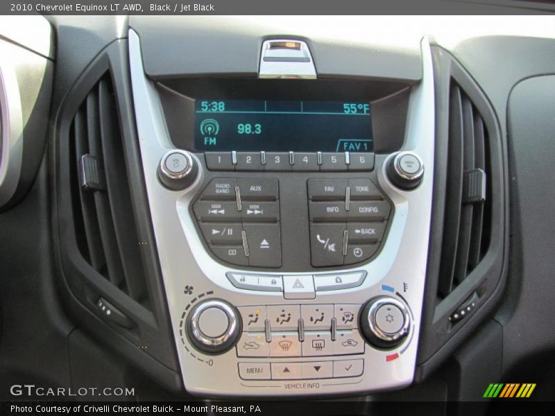 Black / Jet Black 2010 Chevrolet Equinox LT AWD