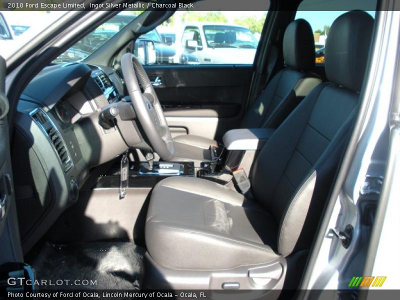 Ingot Silver Metallic / Charcoal Black 2010 Ford Escape Limited