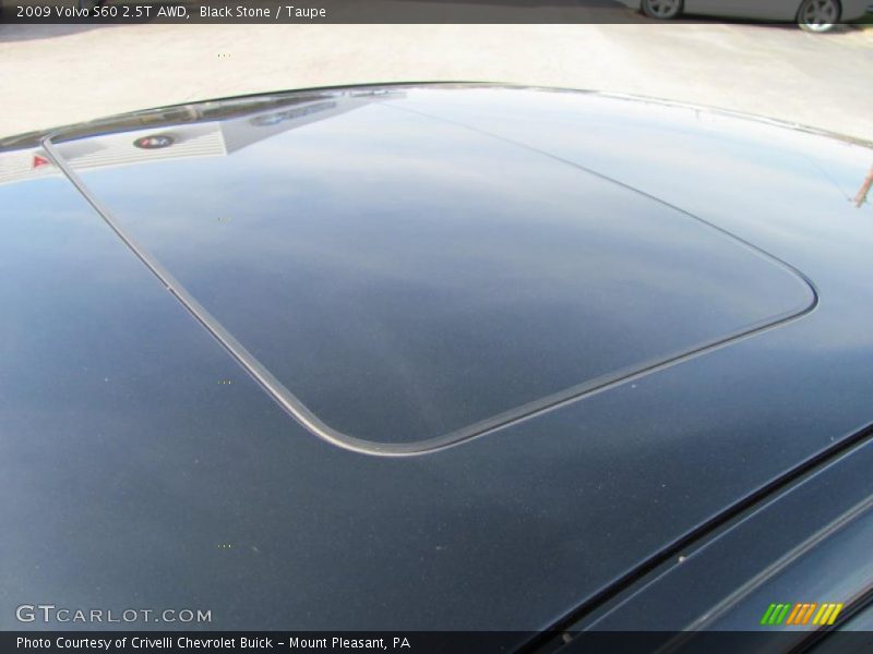 Black Stone / Taupe 2009 Volvo S60 2.5T AWD