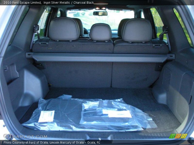 Ingot Silver Metallic / Charcoal Black 2010 Ford Escape Limited