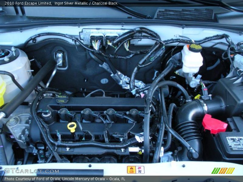 Ingot Silver Metallic / Charcoal Black 2010 Ford Escape Limited