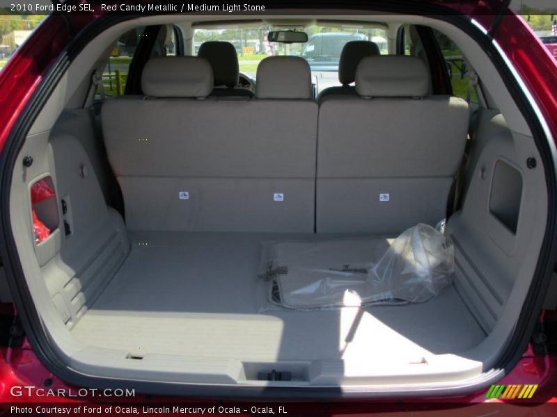 Red Candy Metallic / Medium Light Stone 2010 Ford Edge SEL