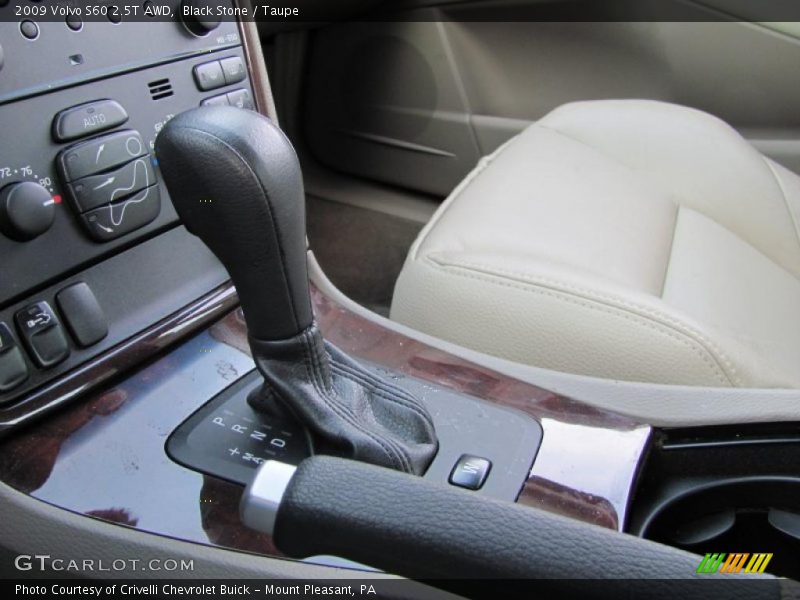 Black Stone / Taupe 2009 Volvo S60 2.5T AWD