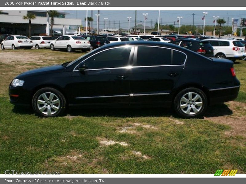 Deep Black / Black 2008 Volkswagen Passat Turbo Sedan