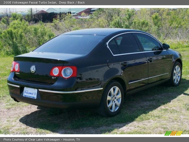 Deep Black / Black 2008 Volkswagen Passat Turbo Sedan