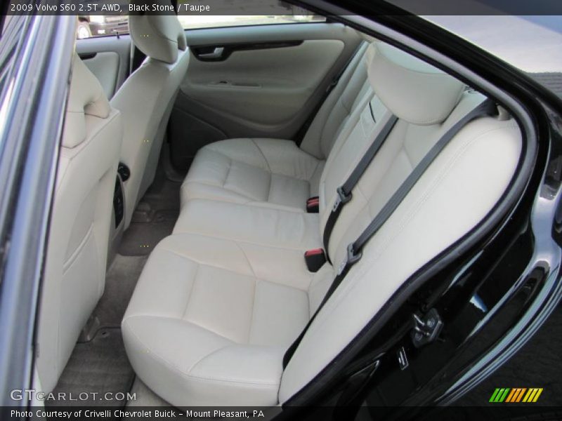 Black Stone / Taupe 2009 Volvo S60 2.5T AWD