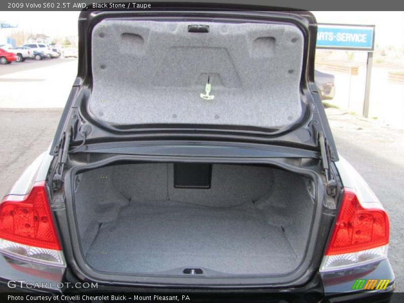 Black Stone / Taupe 2009 Volvo S60 2.5T AWD