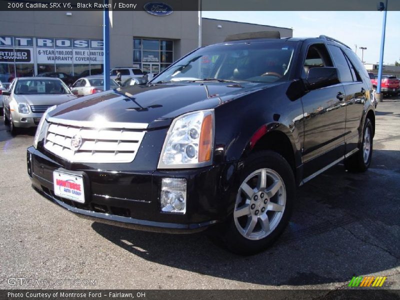 Black Raven / Ebony 2006 Cadillac SRX V6