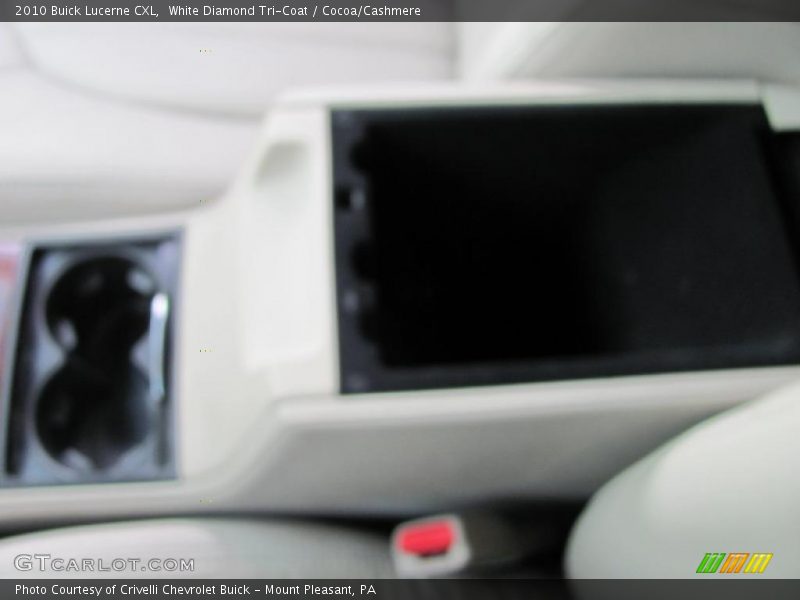 White Diamond Tri-Coat / Cocoa/Cashmere 2010 Buick Lucerne CXL