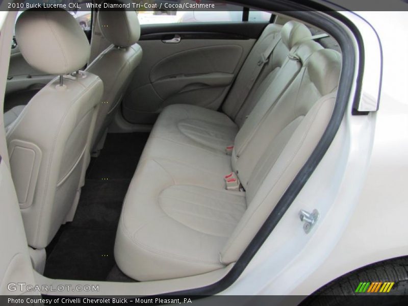 White Diamond Tri-Coat / Cocoa/Cashmere 2010 Buick Lucerne CXL