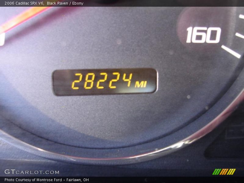 Black Raven / Ebony 2006 Cadillac SRX V6