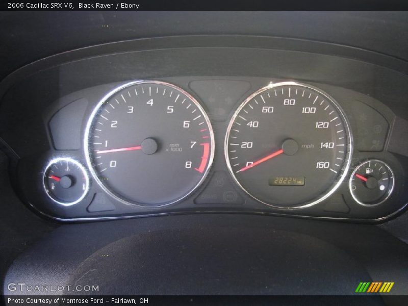 Black Raven / Ebony 2006 Cadillac SRX V6