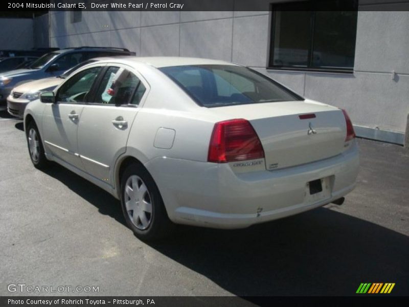Dover White Pearl / Petrol Gray 2004 Mitsubishi Galant ES