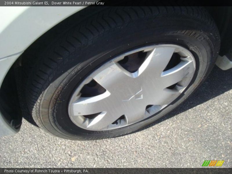 Dover White Pearl / Petrol Gray 2004 Mitsubishi Galant ES