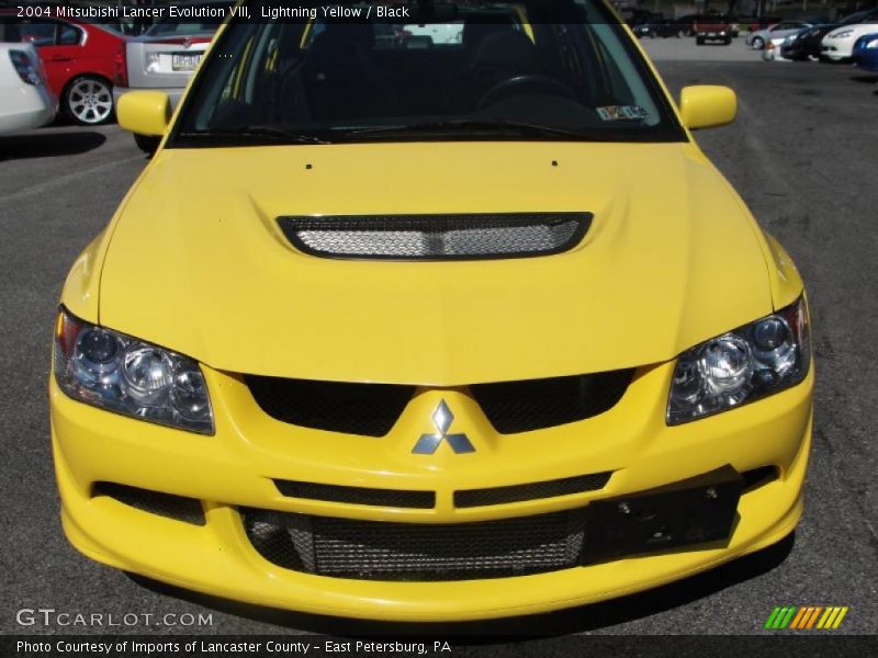  2004 Lancer Evolution VIII Lightning Yellow