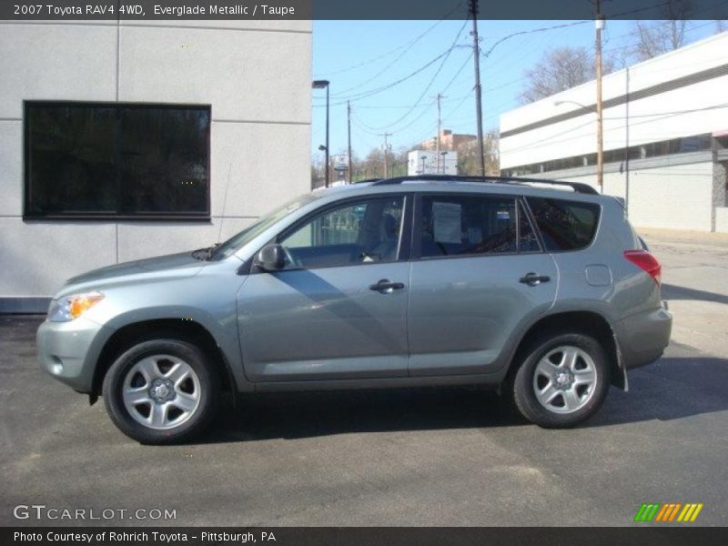 Everglade Metallic / Taupe 2007 Toyota RAV4 4WD