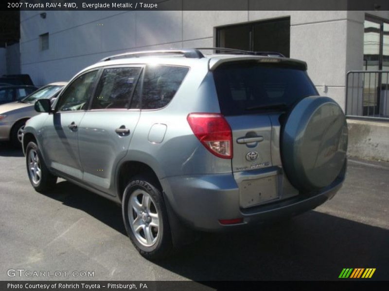 Everglade Metallic / Taupe 2007 Toyota RAV4 4WD