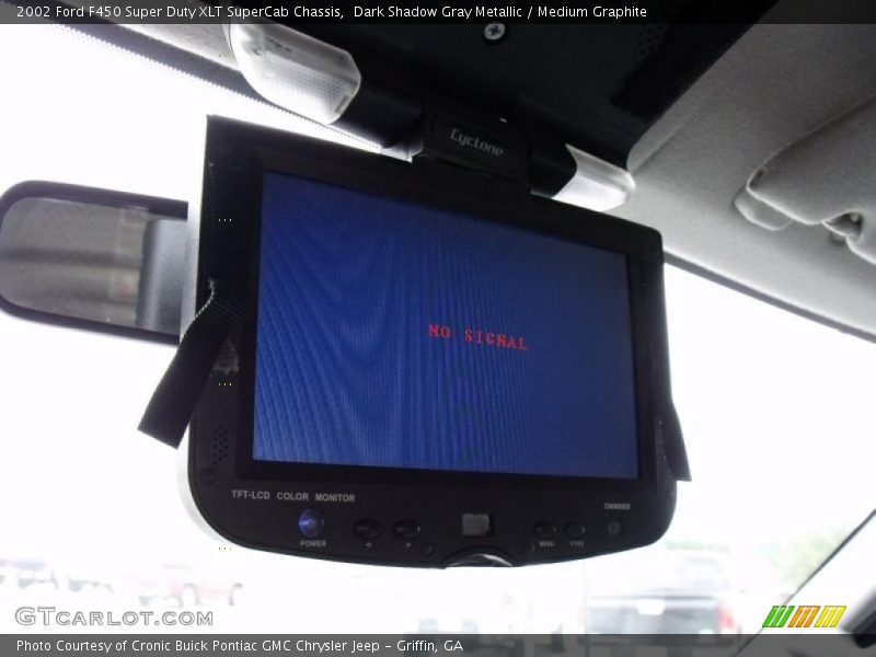 Dark Shadow Gray Metallic / Medium Graphite 2002 Ford F450 Super Duty XLT SuperCab Chassis