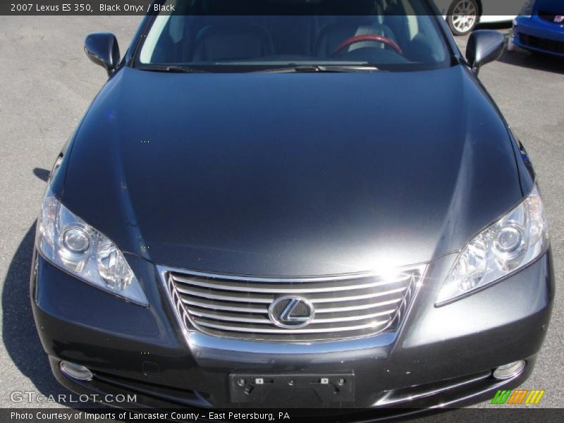 Black Onyx / Black 2007 Lexus ES 350