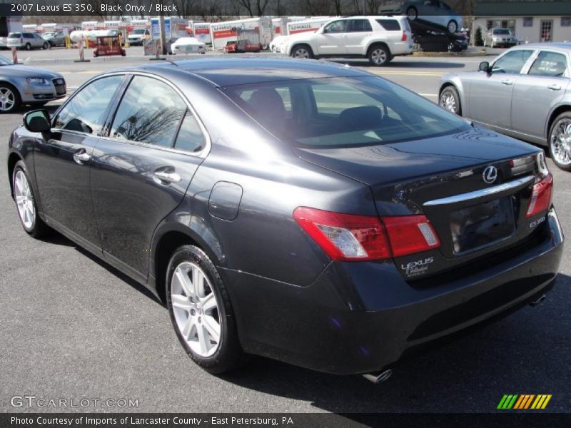Black Onyx / Black 2007 Lexus ES 350
