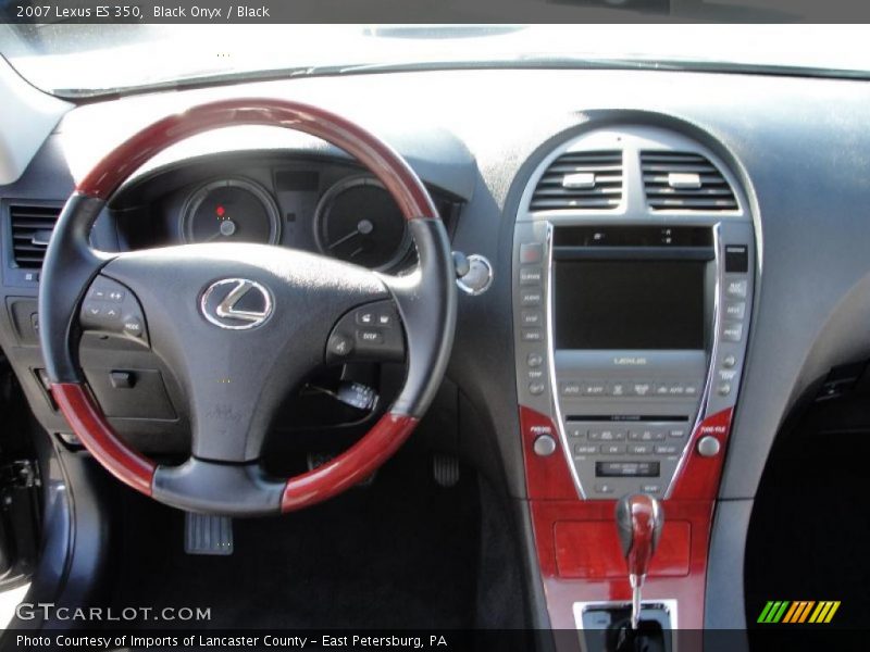 Black Onyx / Black 2007 Lexus ES 350