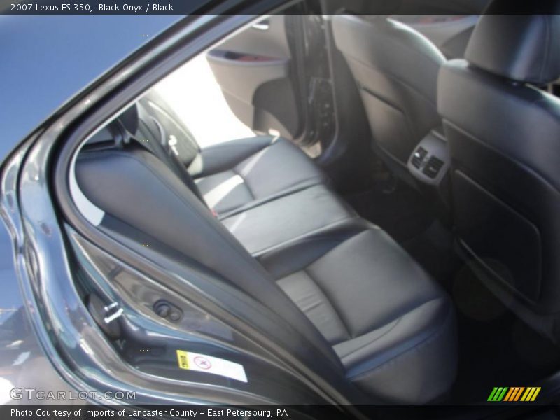 Black Onyx / Black 2007 Lexus ES 350