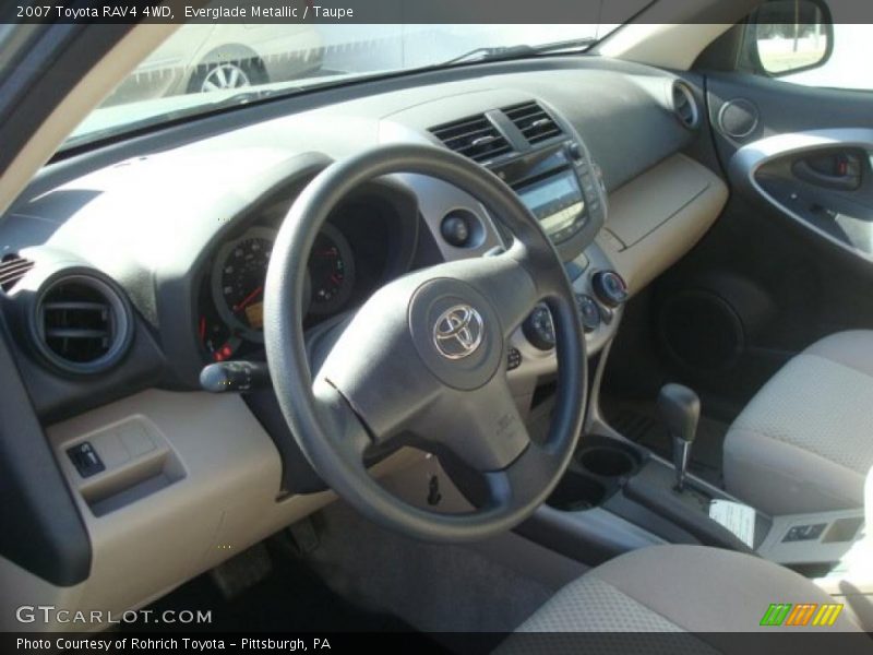Everglade Metallic / Taupe 2007 Toyota RAV4 4WD
