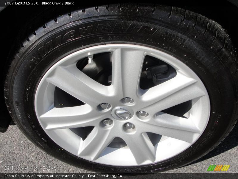Black Onyx / Black 2007 Lexus ES 350