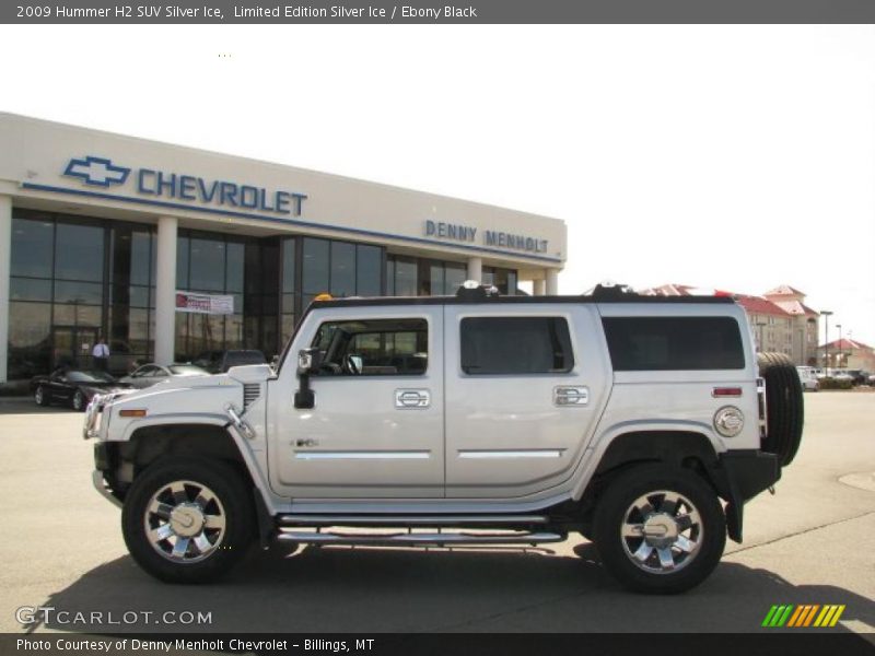 Limited Edition Silver Ice / Ebony Black 2009 Hummer H2 SUV Silver Ice