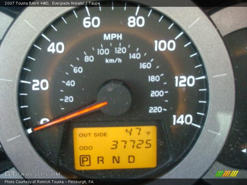 Everglade Metallic / Taupe 2007 Toyota RAV4 4WD