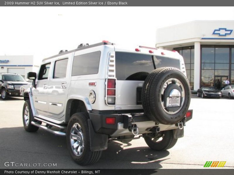 Limited Edition Silver Ice / Ebony Black 2009 Hummer H2 SUV Silver Ice