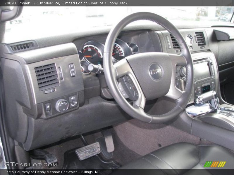 Limited Edition Silver Ice / Ebony Black 2009 Hummer H2 SUV Silver Ice