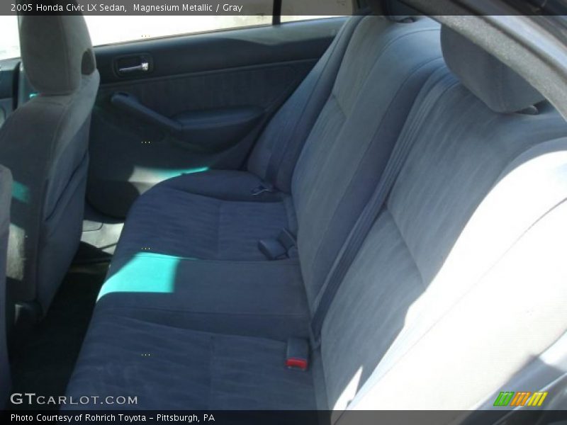 Magnesium Metallic / Gray 2005 Honda Civic LX Sedan